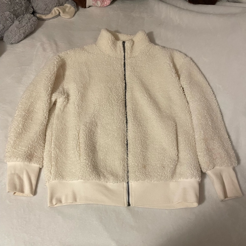 Gaiam Sherpa zip up jacket M
